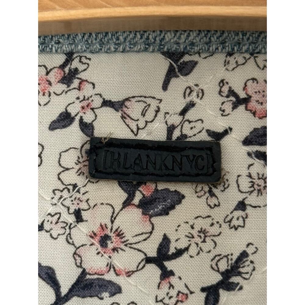 Blank NYC Patchwork Reversible Quilted Floral Jac… - image 11